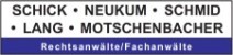 Logo - Rechtsanwälte Schick Schmid Neukum